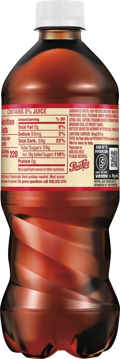 slide 4 of 10, Pepsi Soda - 20 oz, 20 fl oz