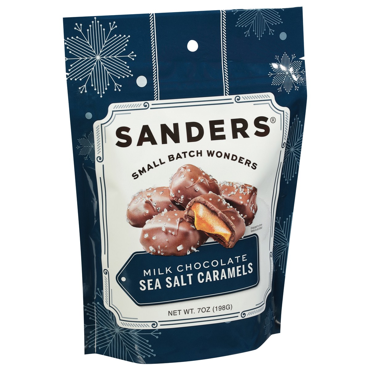 slide 5 of 14, Sanders Milk Chocolate Sea Salt Caramels 7 oz, 7 oz