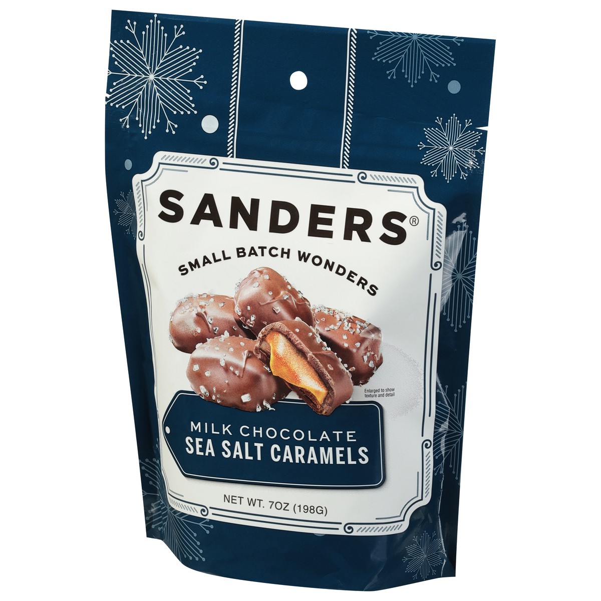 slide 9 of 14, Sanders Milk Chocolate Sea Salt Caramels 7 oz, 7 oz
