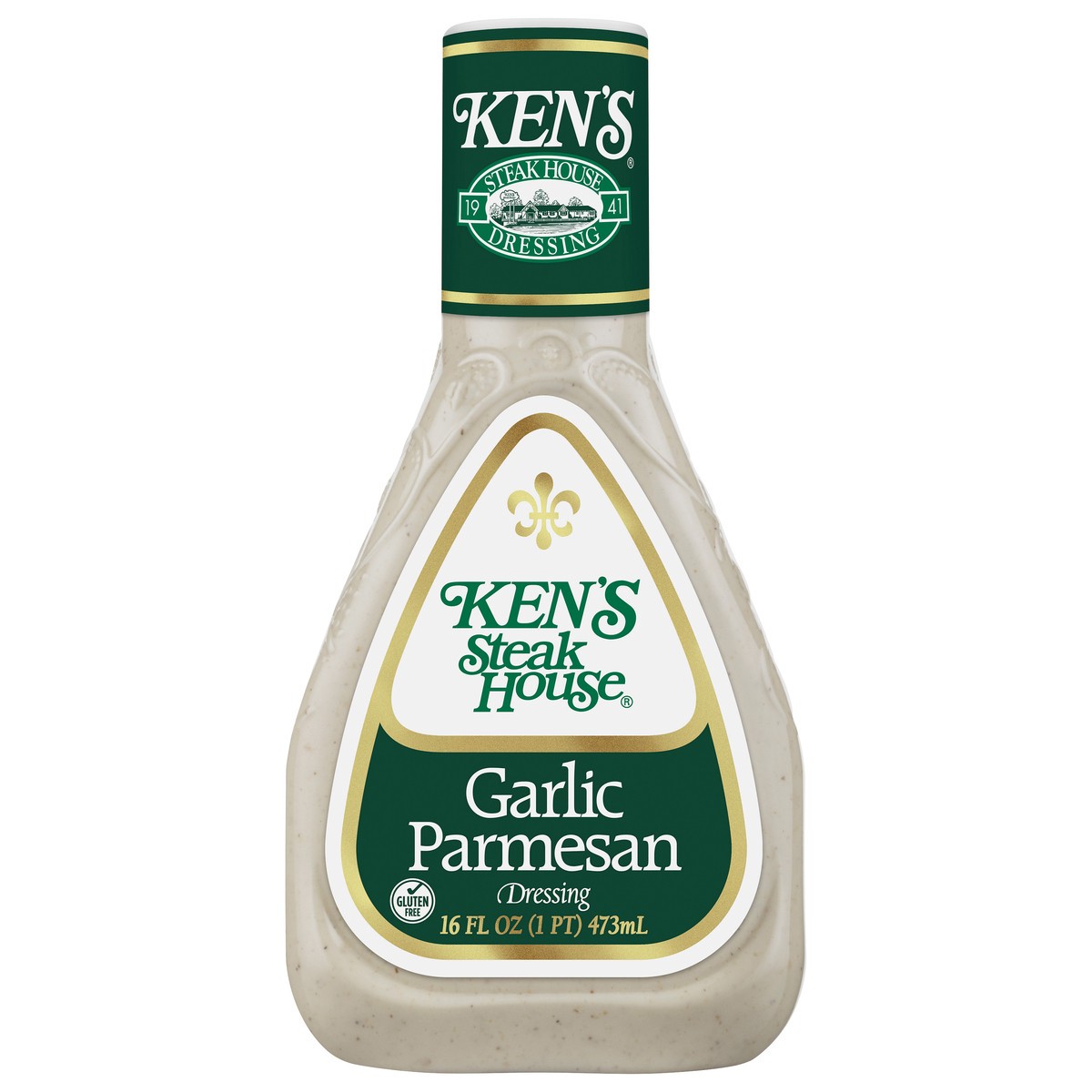 slide 1 of 9, Ken's Steak House Garlic Parmesan Salad Dressing 16 fl oz, 16 fl oz