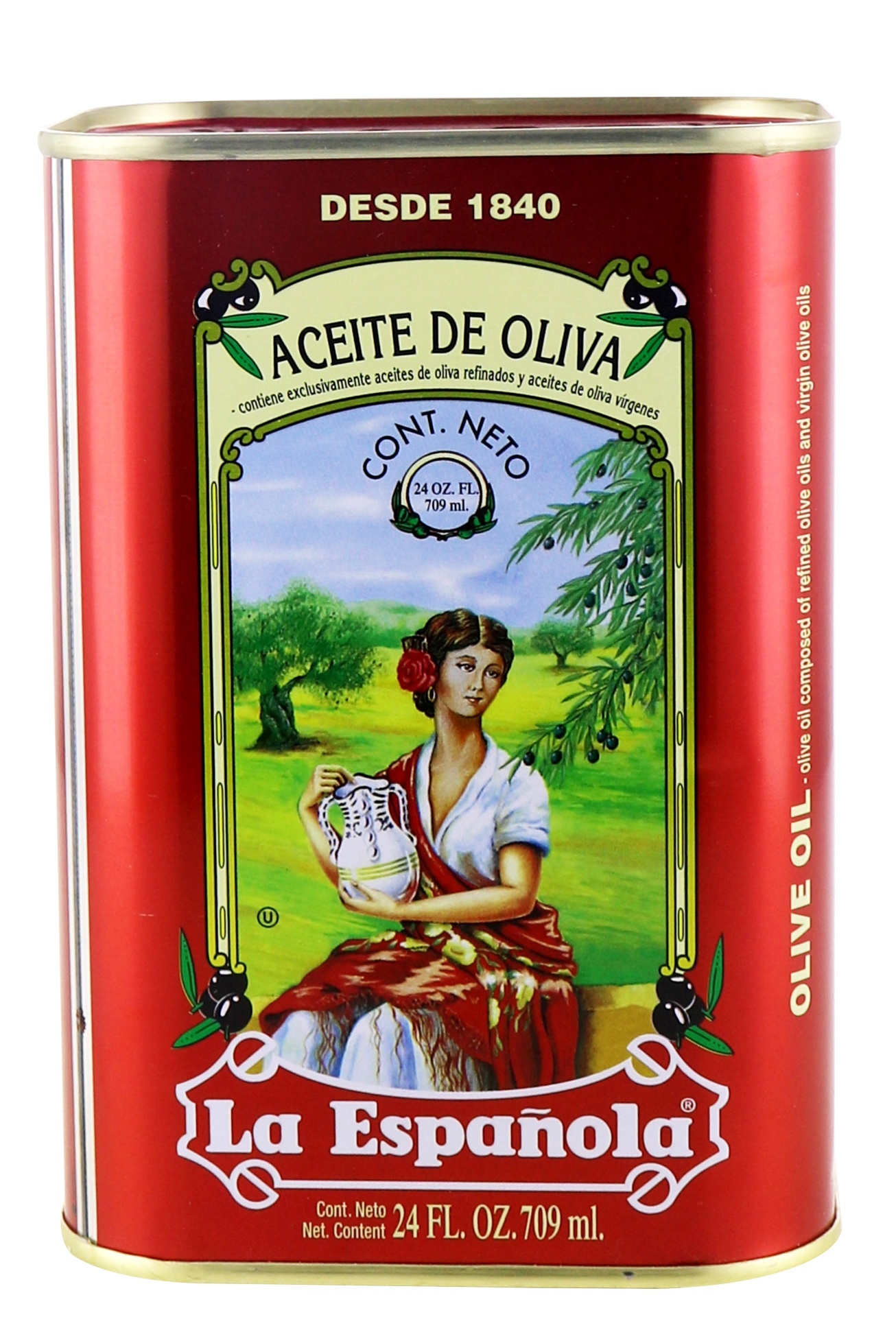slide 1 of 4, La Española Olive Oil 24 oz, 24 oz
