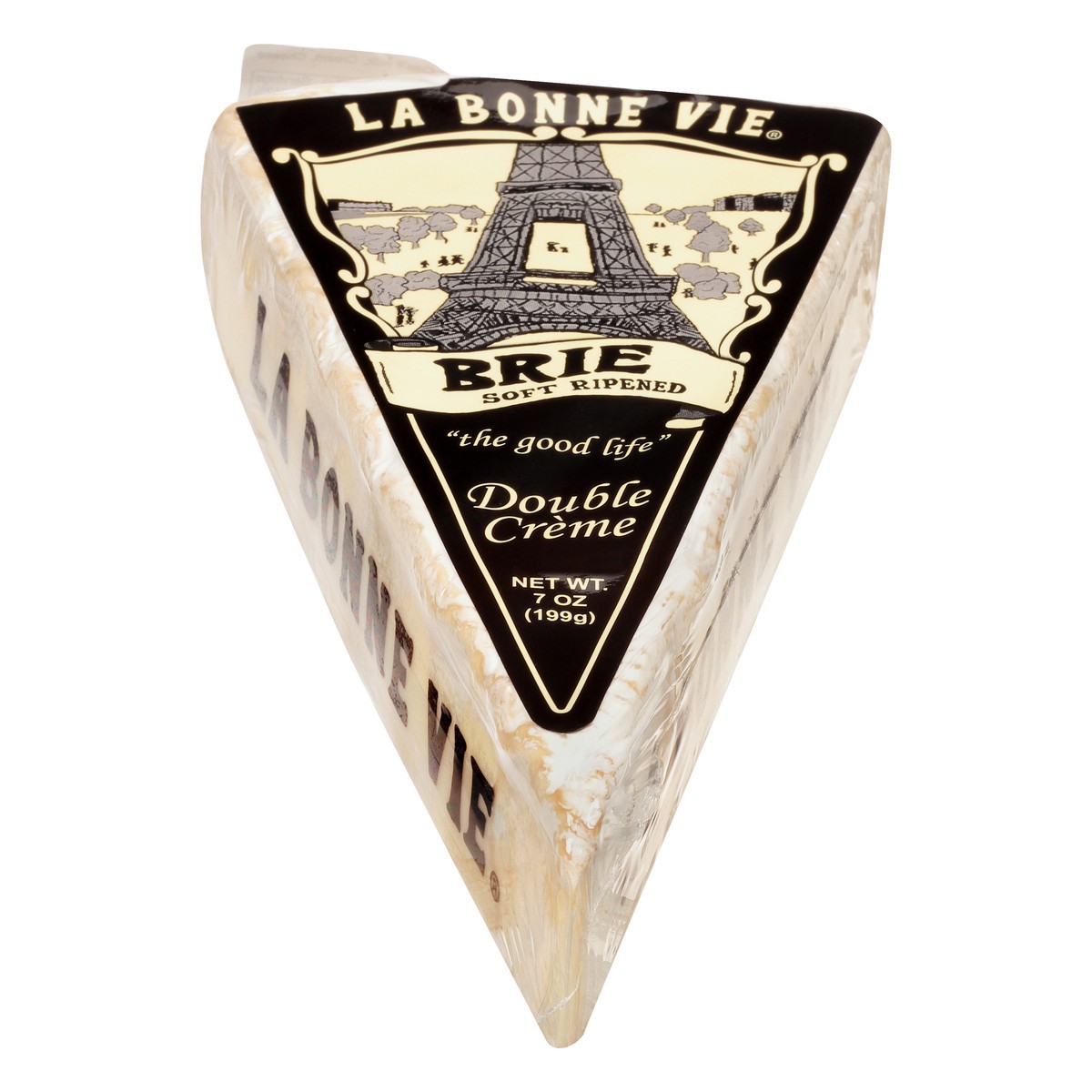 slide 11 of 11, La Bonne Vie Cheese, Brie, Double Creme, Soft-Ripened, 7 Ounce, 7 oz