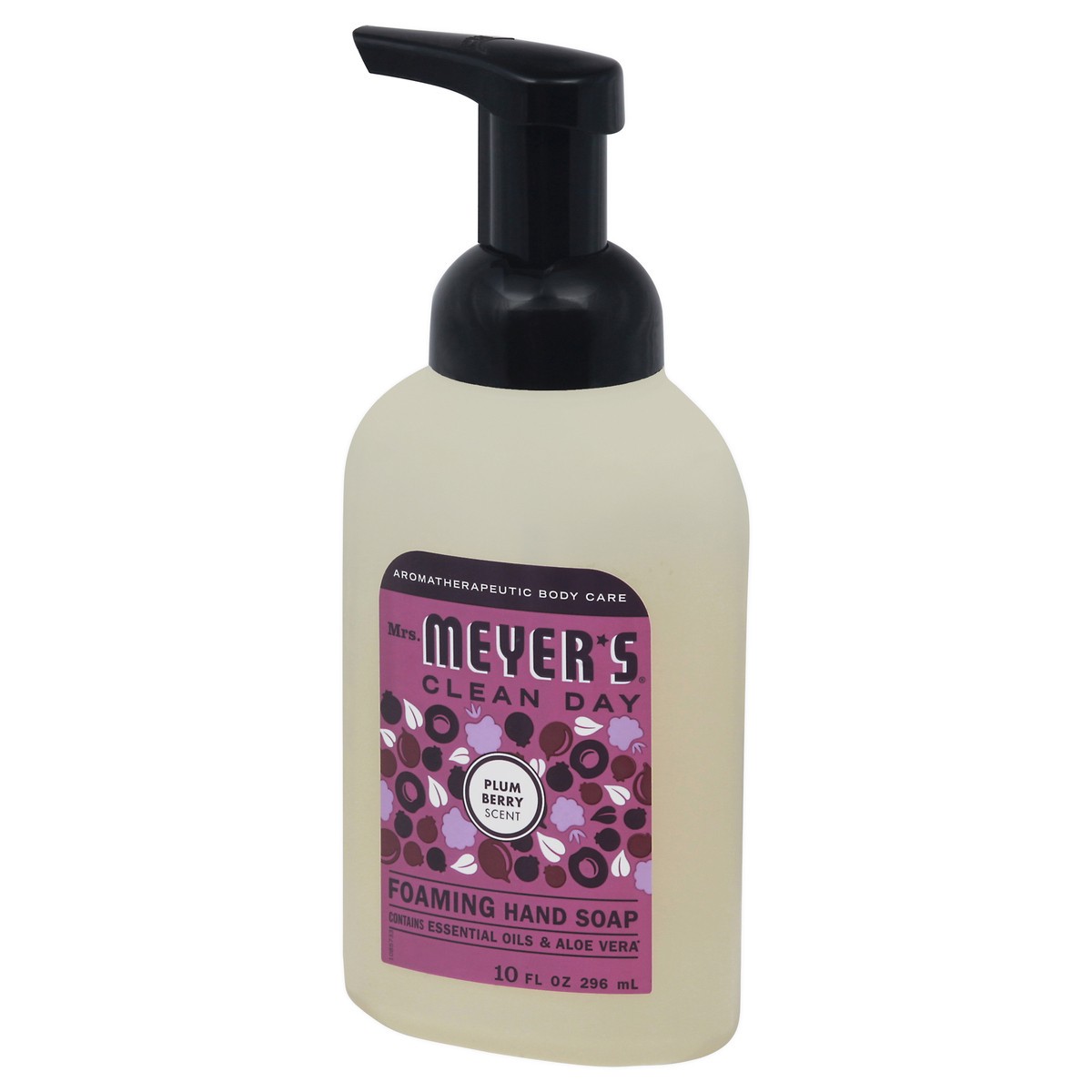 slide 2 of 11, Mrs. Meyer's Clean Day Foaming Plum Berry Scent Hand Soap 10 fl oz, 10 fl oz