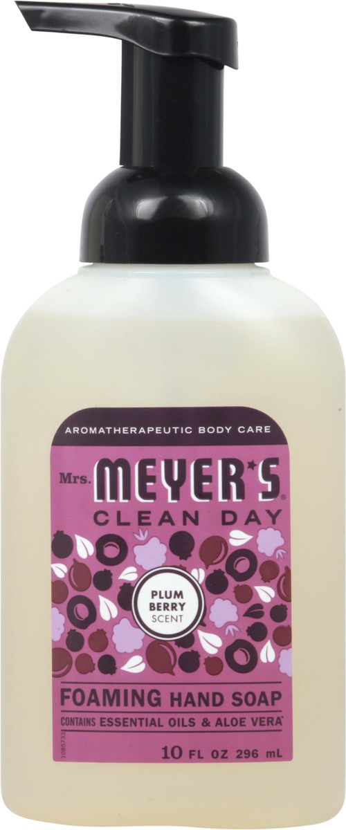 slide 6 of 11, Mrs. Meyer's Clean Day Foaming Plum Berry Scent Hand Soap 10 fl oz, 10 fl oz