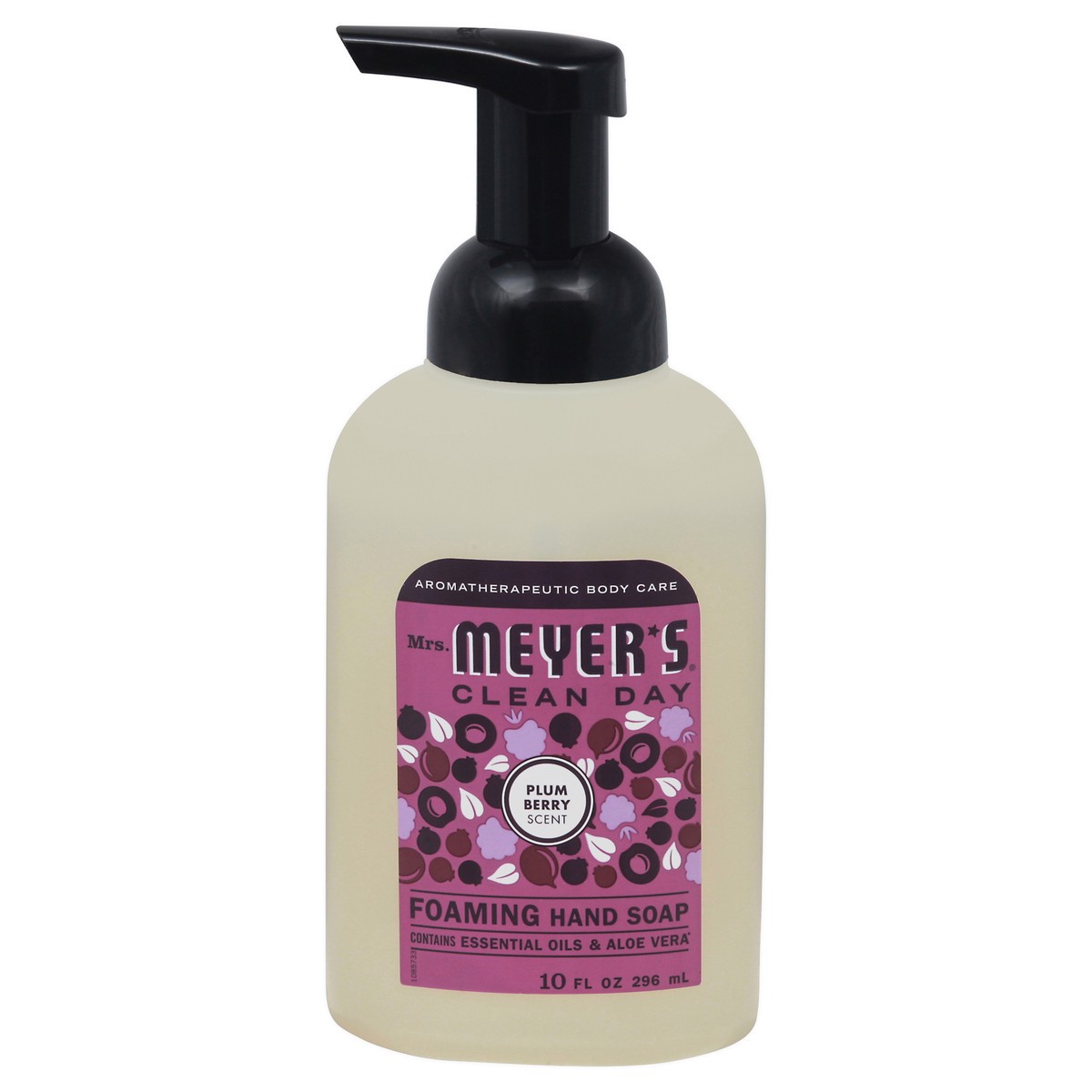 slide 1 of 11, Mrs. Meyer's Clean Day Foaming Plum Berry Scent Hand Soap 10 fl oz, 10 fl oz