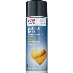 slide 1 of 1, CVS Health Jock Itch Spray, 4.6 oz