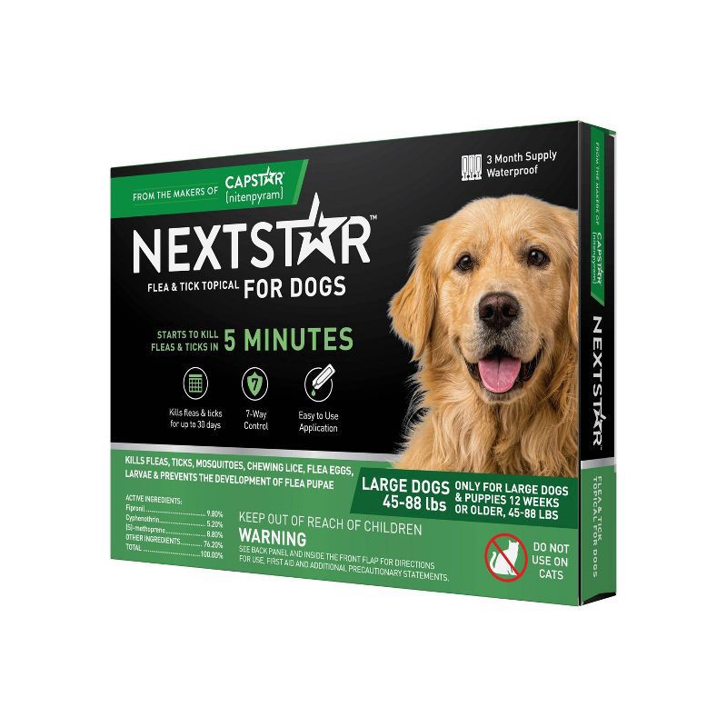 slide 1 of 19, Nextstar F&T SO Dog 45-88LB 3CT, 3 ct