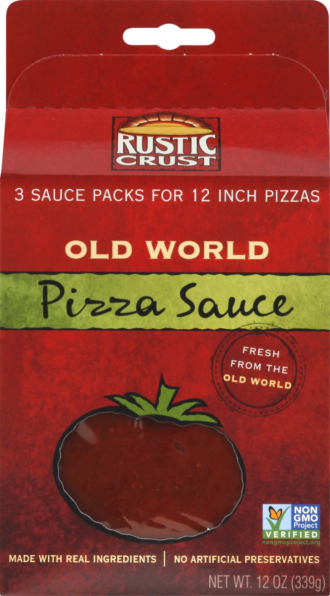 slide 2 of 13, Rustic Crust 3 Pack Old World Pizza Sauce 3 ea, 3 ct