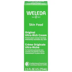 Weleda Ultra-Rich Cream Original Skin Food 2.5 fl oz