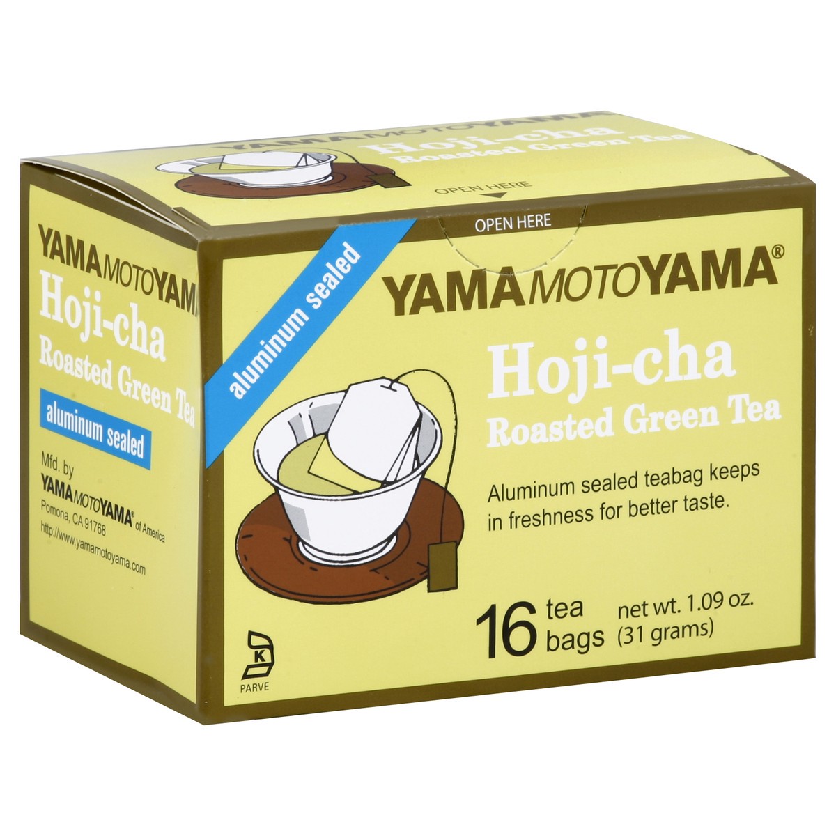 slide 5 of 5, Yamamotoyama Green Tea - 16 ct, 16 ct