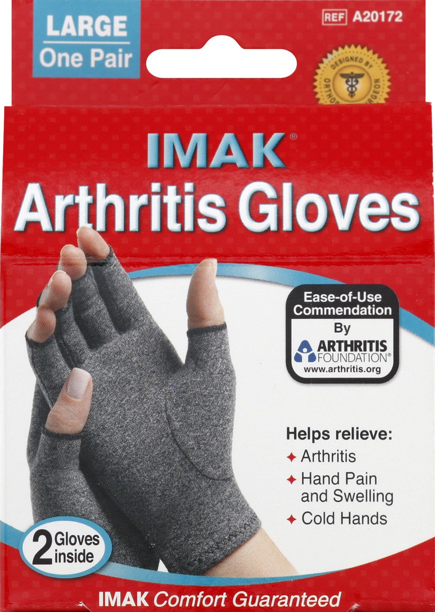 slide 5 of 5, IMAK Gloves 1 ea, 1 ct