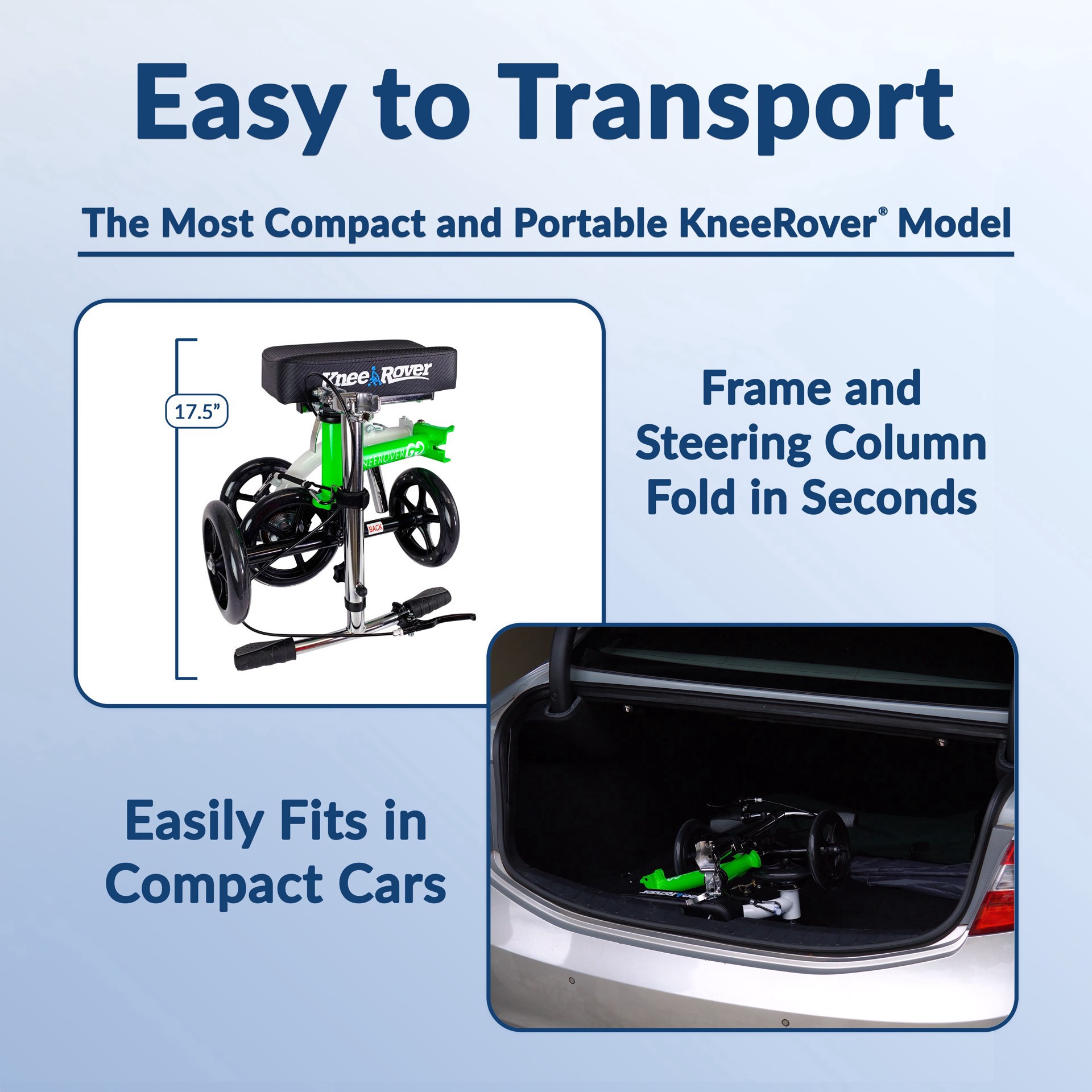 slide 8 of 9, Kneerover Go Knee Walker And Scooter, 1 ct