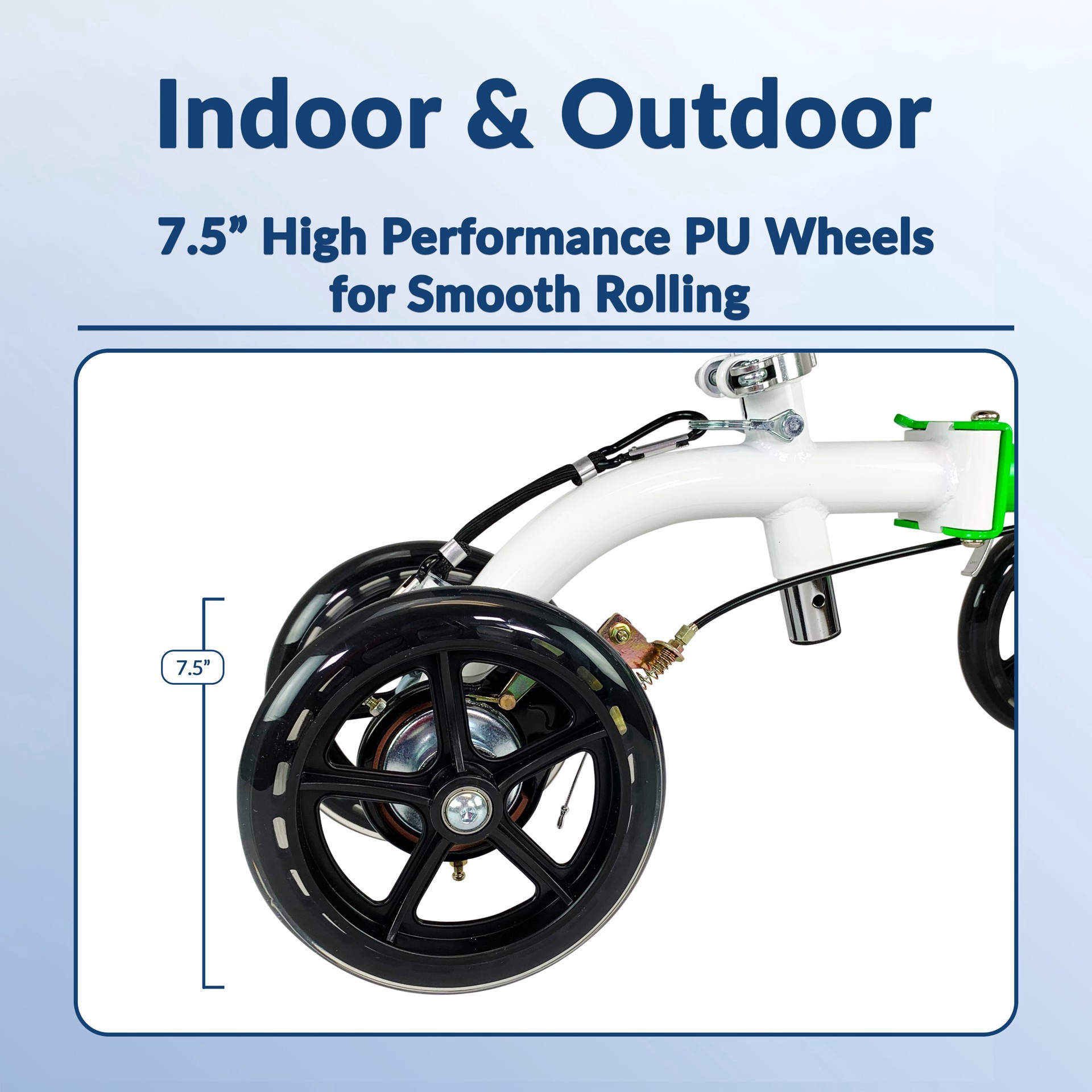 slide 2 of 9, Kneerover Go Knee Walker And Scooter, 1 ct