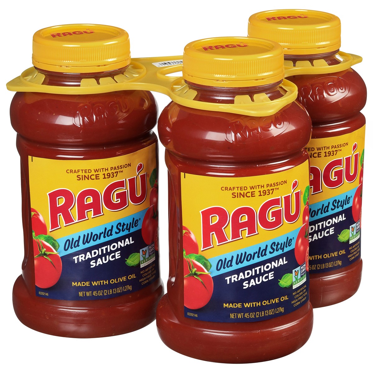 slide 4 of 4, Ragu Traditional 3pk, 135 oz