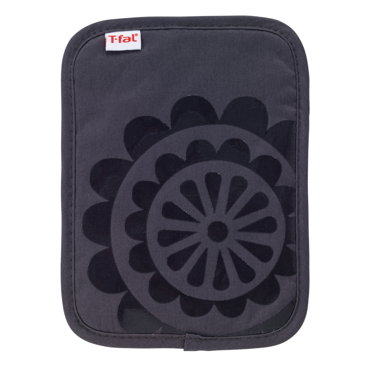 slide 1 of 1, T-fal Charcoal Silicone Pot Hldr, 1 ct
