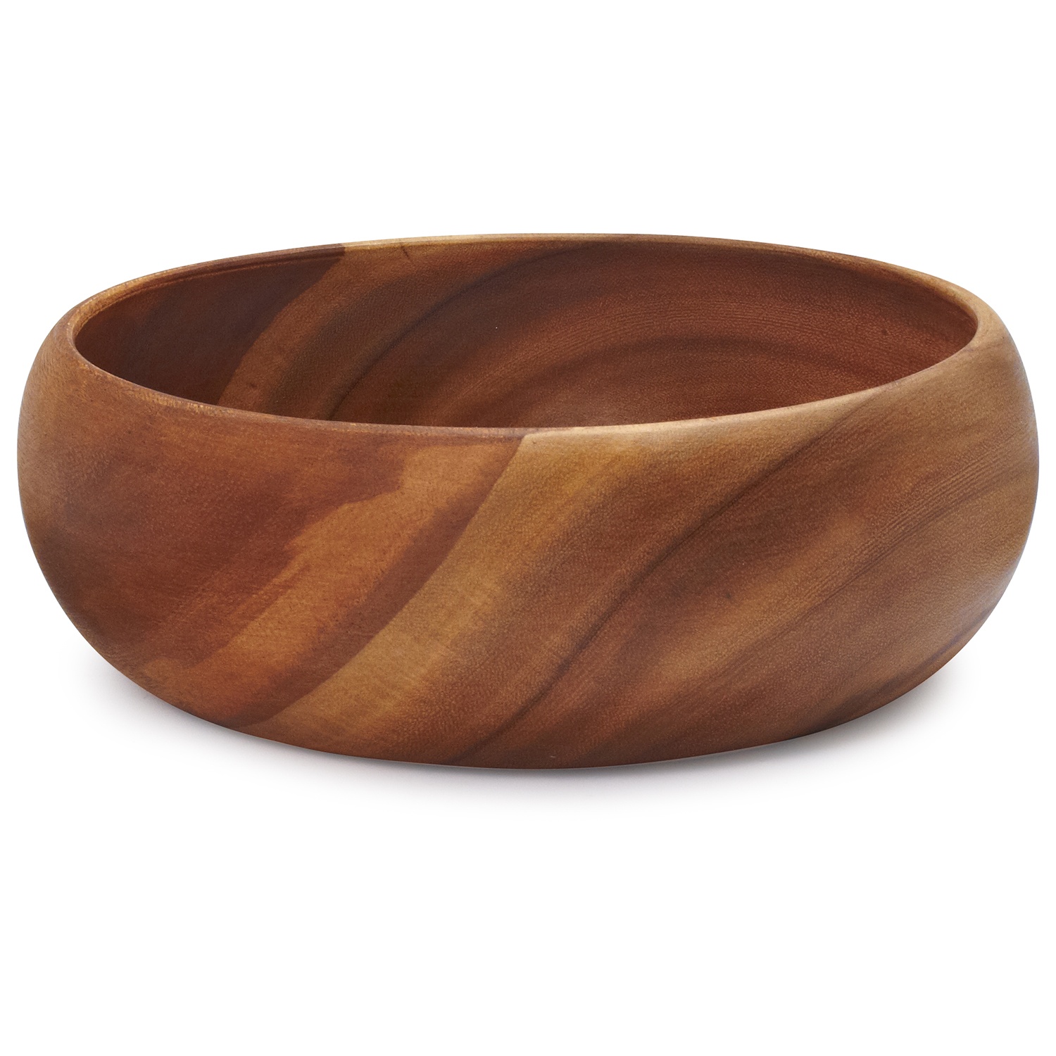 slide 1 of 1, Sur La Table Acacia Wood Serving Bowl, 12 in x 4 in