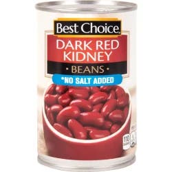 Best Choice No Salt Added Dark Kidney Beans