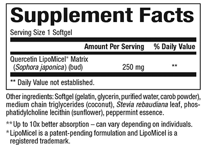slide 2 of 2, Natural Factors Quercetin LipoMicel Matrix, 58 g