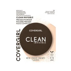 Cover Clean Invisible Pressed Powder Creamy Natural - 0.38 oz