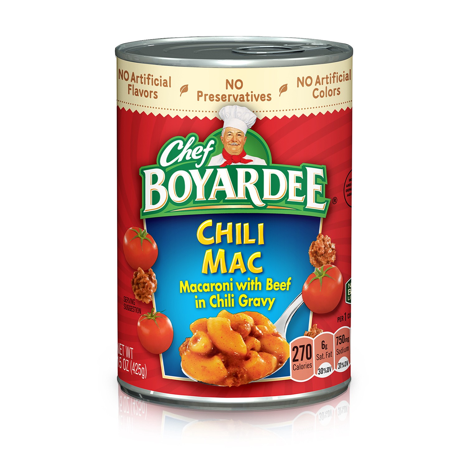 slide 1 of 5, Chef Boyardee Chili Mac, 15 oz, 15 oz