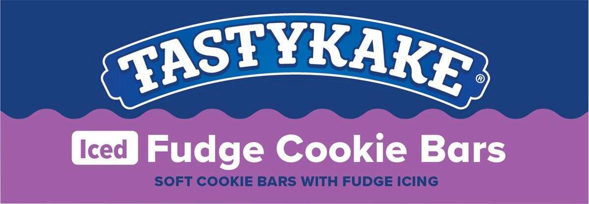 slide 5 of 13, Tastykake Iced Fudge Soft Cookie Bars, 6 ct