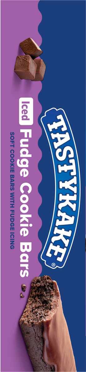 slide 8 of 13, Tastykake Iced Fudge Soft Cookie Bars, 6 ct