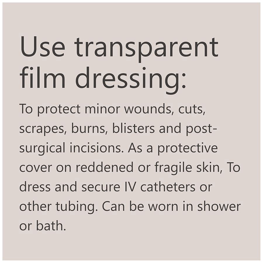 slide 3 of 5, Walgreens Transparent Film Dressing, 8 ct