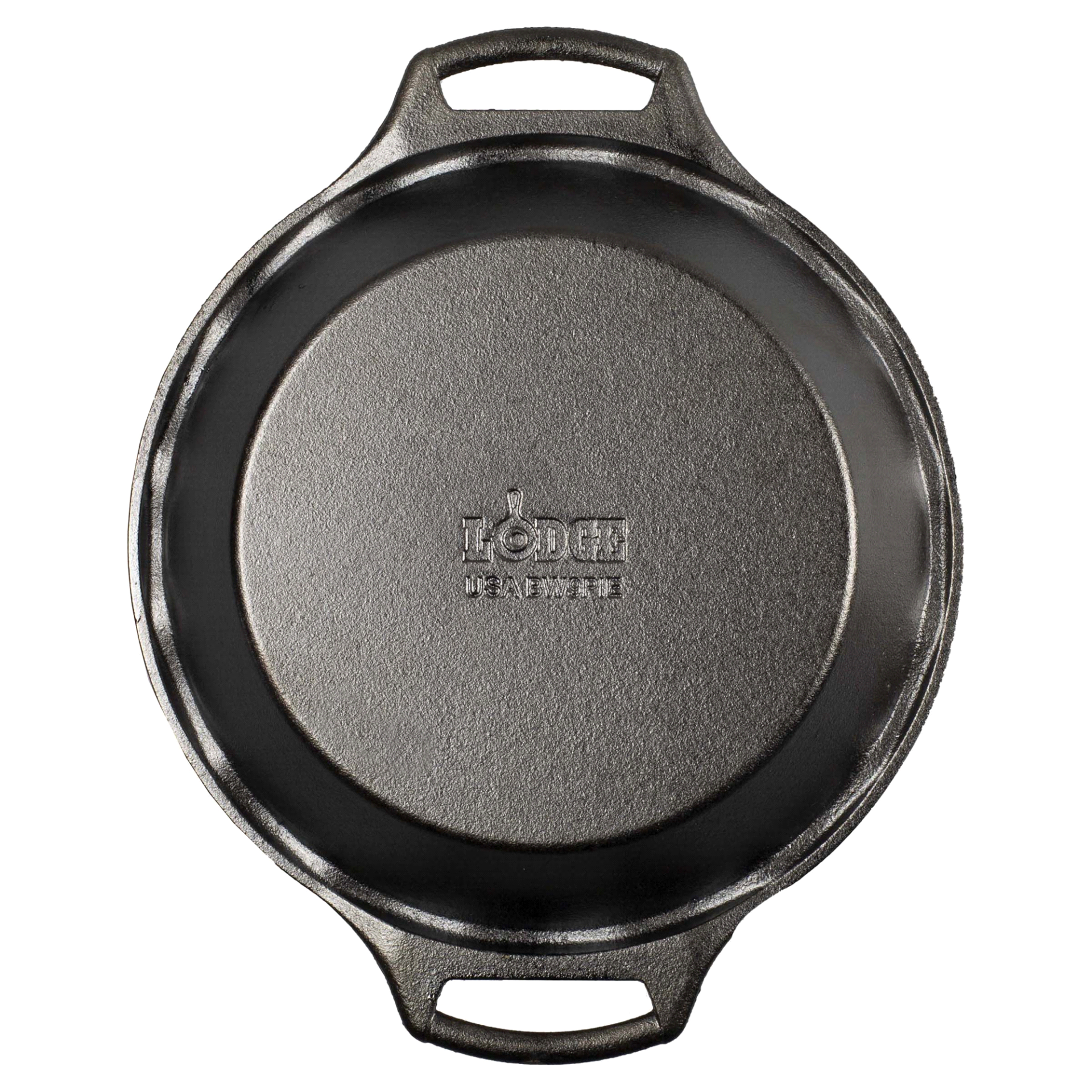 slide 1 of 1, Lodge Pie Pan, Cast Iron, Seasoned, 9 Inches, 1 ct