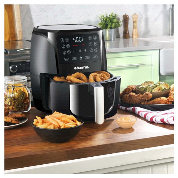 slide 10 of 17, Gourmia Digital Air Fryer, 6 qt