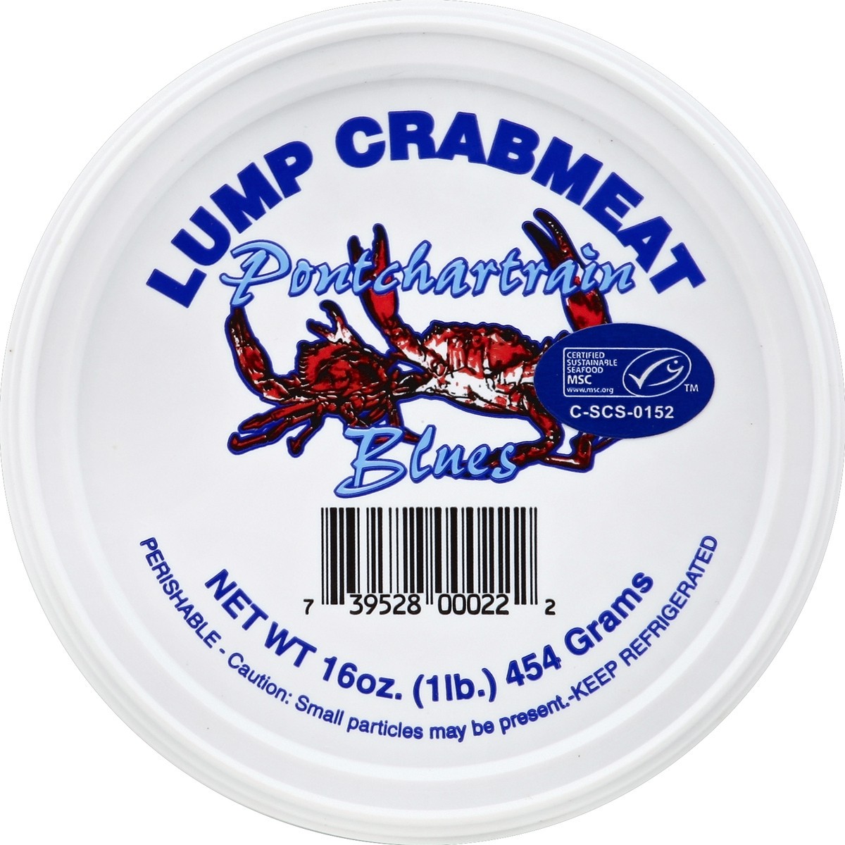 slide 2 of 4, Pontchartrain Blue Crab Crabmeat 16 oz, 16 oz