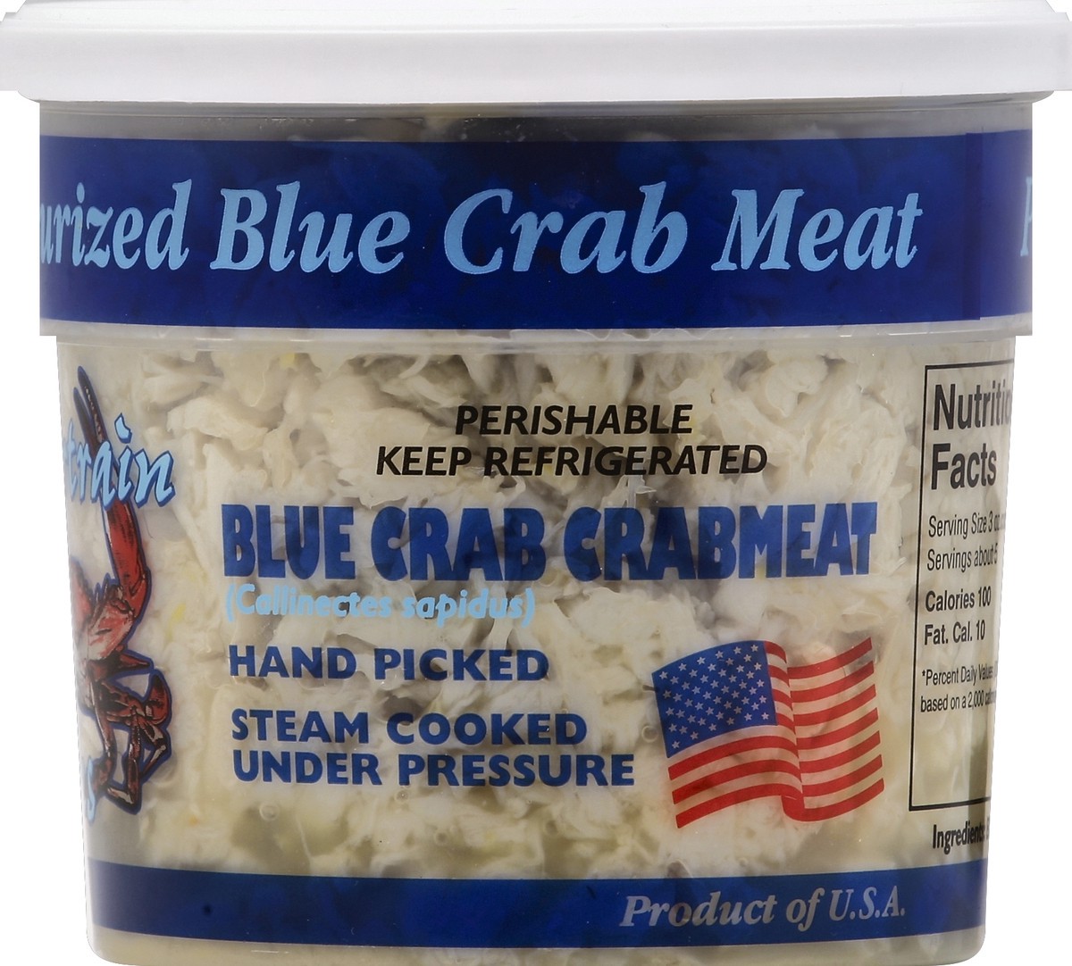 slide 4 of 4, Pontchartrain Blue Crab Crabmeat 16 oz, 16 oz