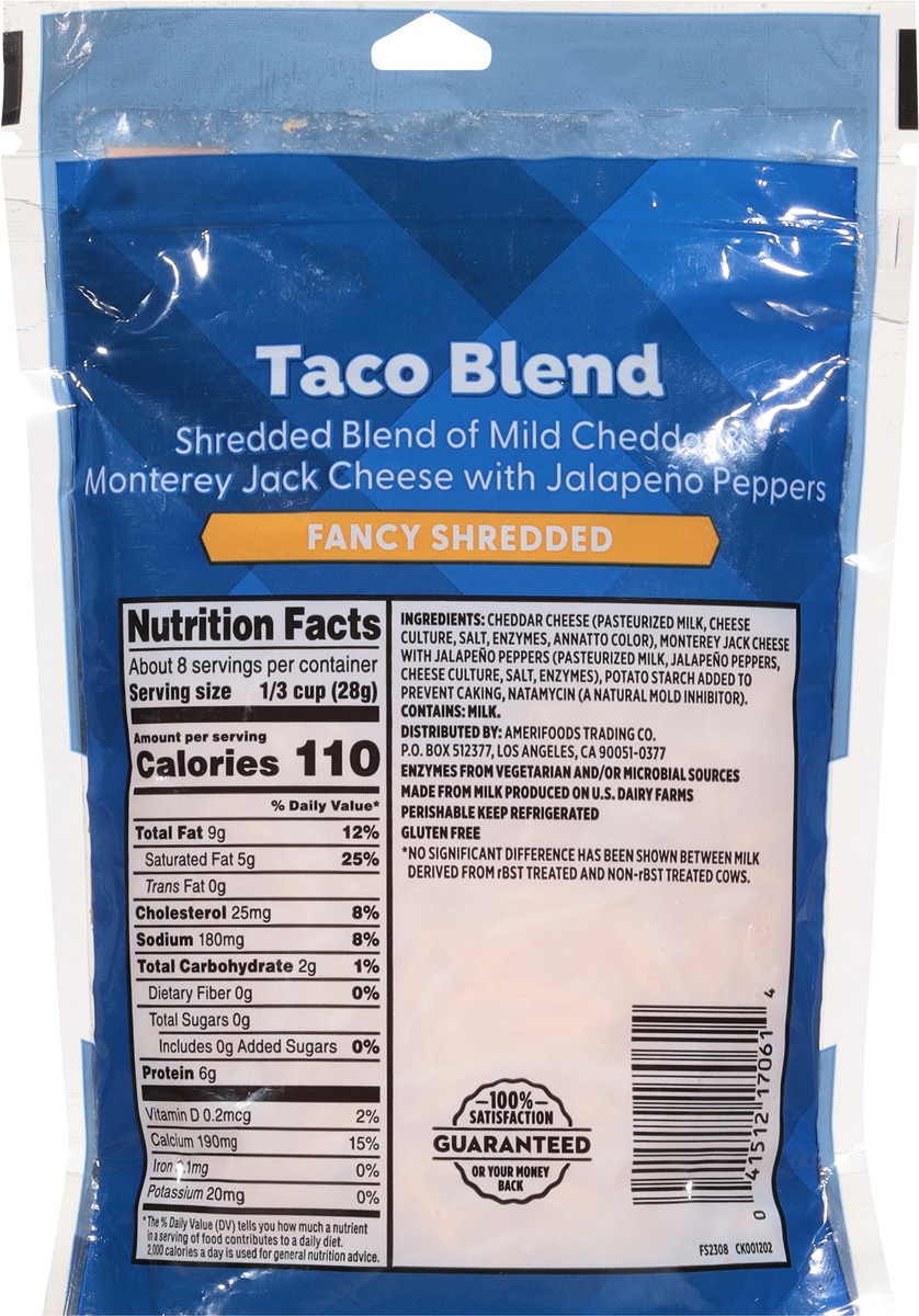 slide 7 of 13, First Street Taco Blend Fancy Shred, 8 oz