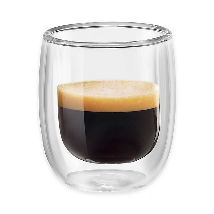 slide 1 of 1, Zwilling Sorrento Double-Wall Espresso Glasses, 2 ct; 2.7 oz
