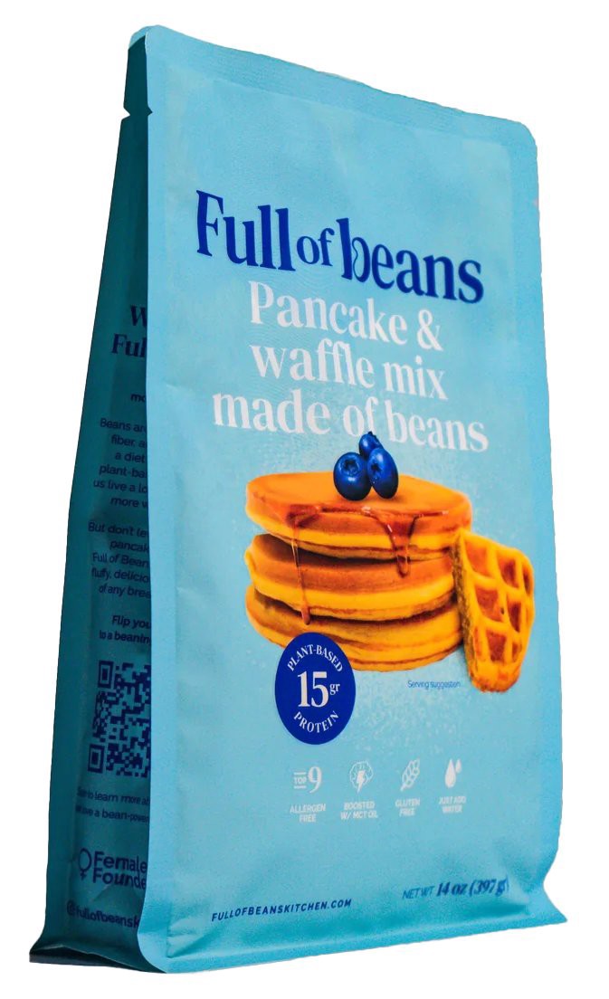 slide 1 of 1, Full of Beans Fava Pancake & Waffle Mix, 10 oz
