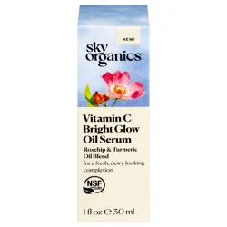 Sky Organics Vitamin C Bright Glow Oil Serum, 1 fl. oz.