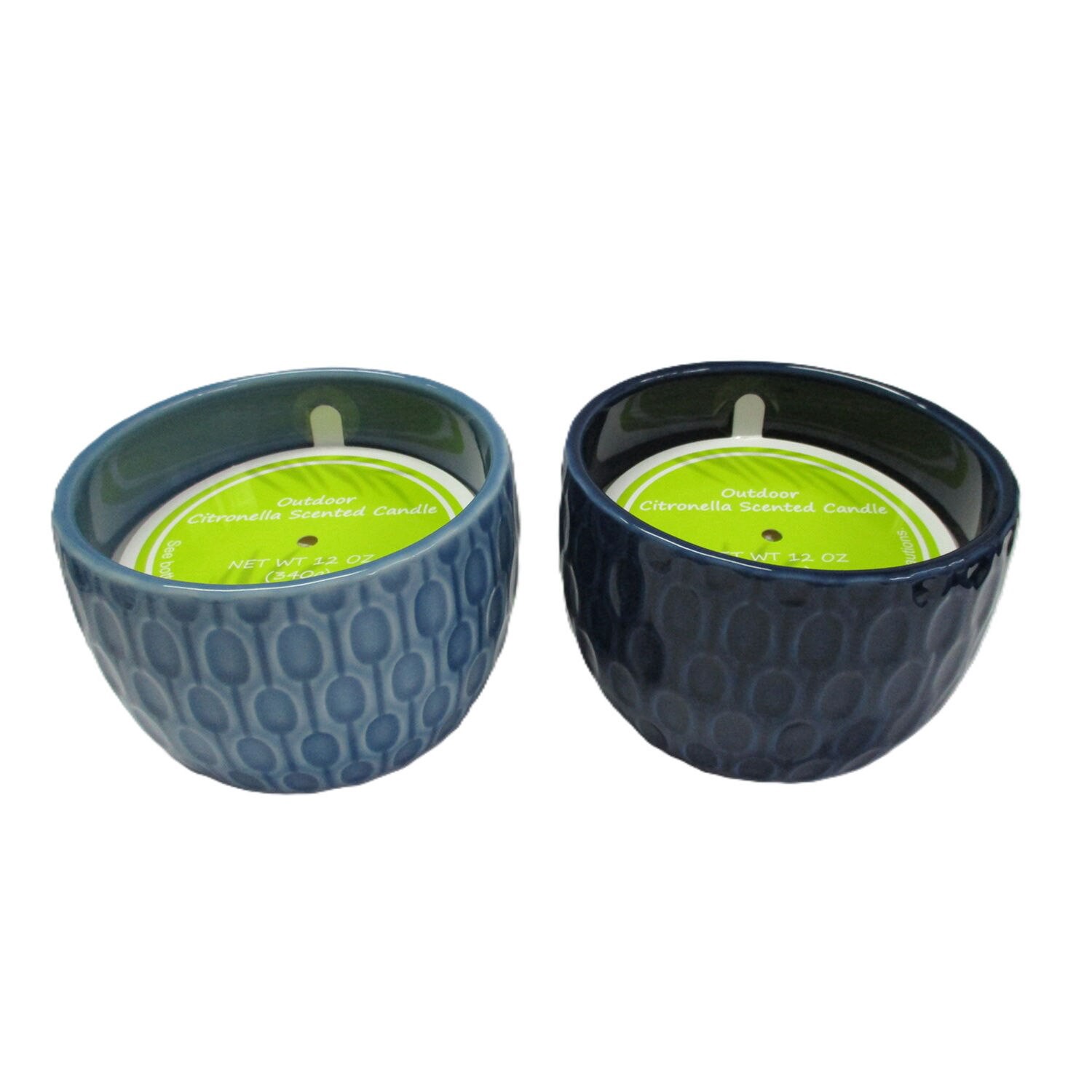 slide 1 of 1, Universal Candle Company Universal Candle Co. Ceramic Filled Candle, Citronella, 12 Oz, 12 oz