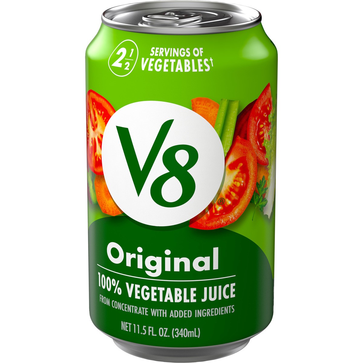 slide 2 of 11, V8 Vegetable Juice, 11.5 oz