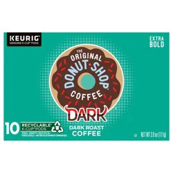 The Original Donut Shop Dark Roast K-Cup Coffee Pods - 10 ct