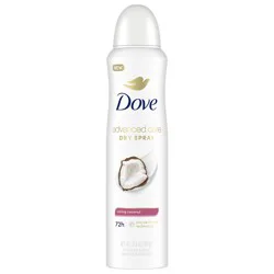 Dove Advanced Care Antiperspirant Deodorant Dry Spray Caring Coconut, 3.8 oz
