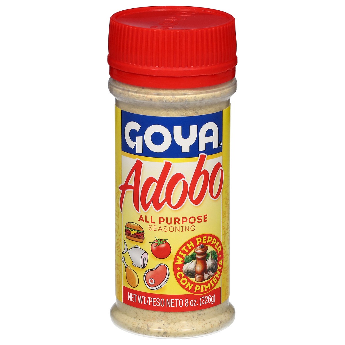 slide 1 of 14, Goya All Purpose Seasoning with Pepper 8 oz, 8 oz