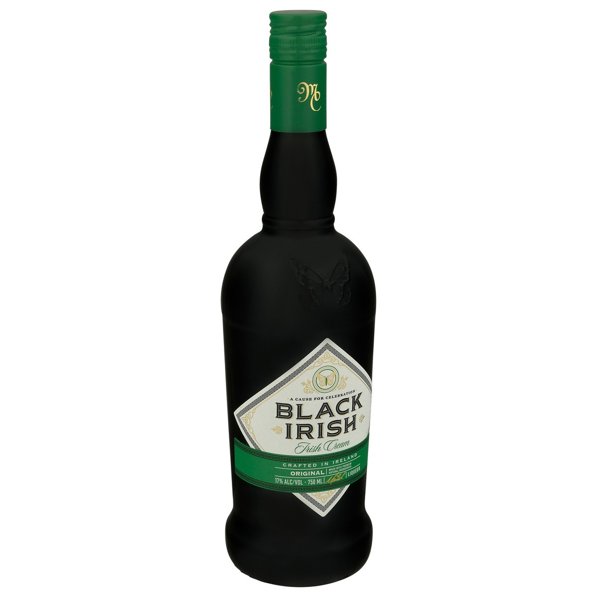 slide 2 of 9, OTHER-ALCOHOLIC BEVERAGES Black Irish Original Irish Cream Liqueur, 750 ml
