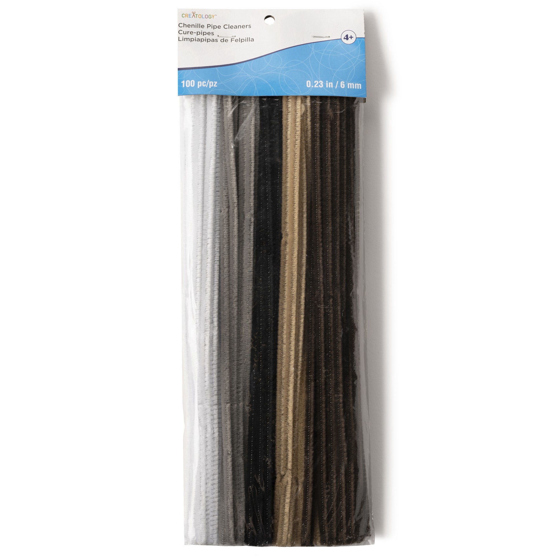 slide 2 of 3, Natural Chenille Pipe Cleaners, 100ct. By Creatology, 100 ct