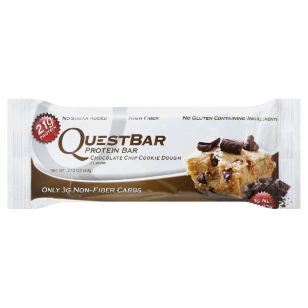 slide 1 of 6, Quest Chocolate Chip Cookie Dough Protein Bar, 2.12 oz