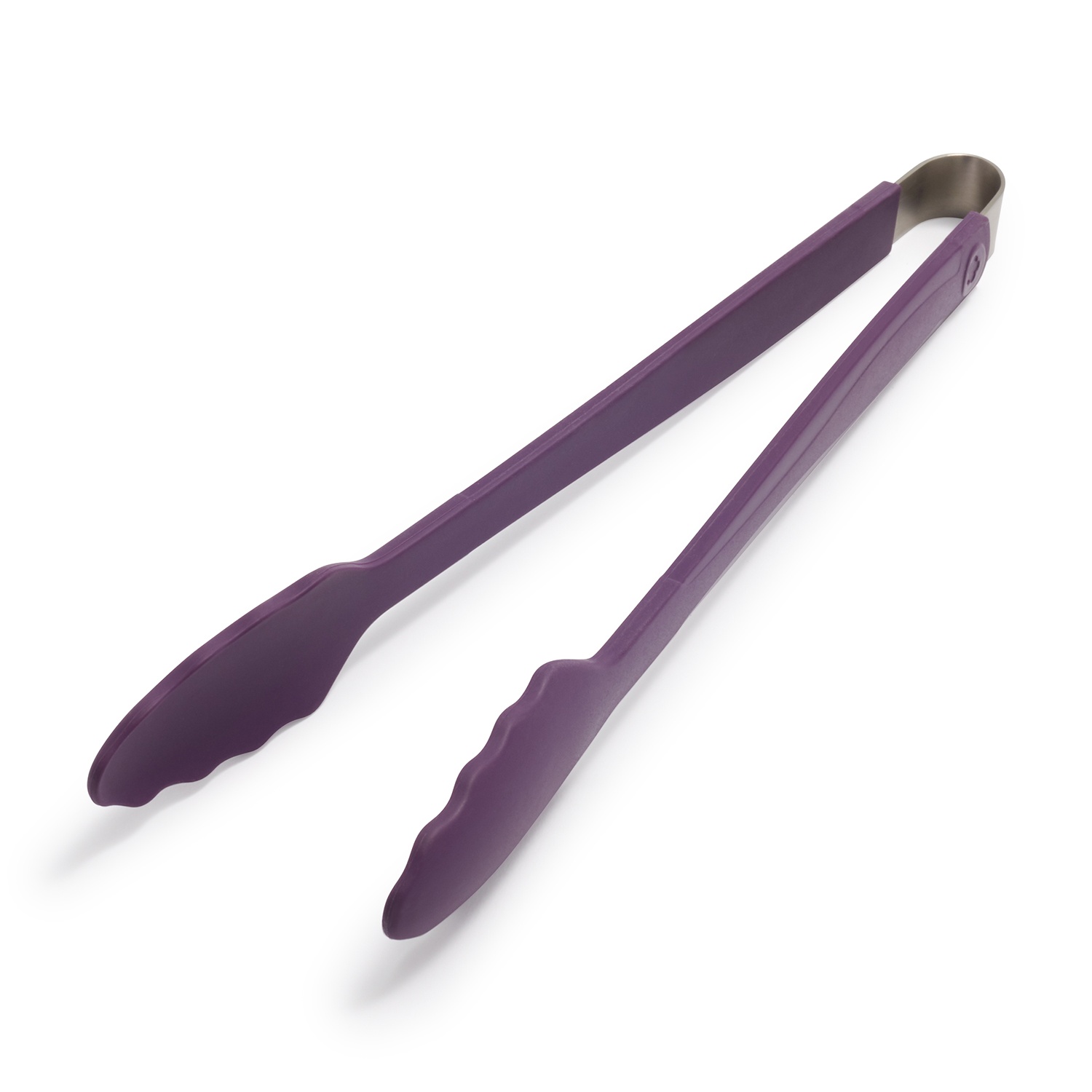 slide 1 of 1, Sur La Table Silicone Tongs, Purple, 12 in