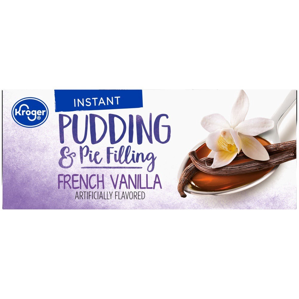 slide 2 of 3, Kroger Instant French Vanilla Pudding & Pie Filling, 3.4 oz