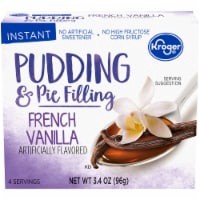 slide 1 of 3, Kroger Instant French Vanilla Pudding & Pie Filling, 3.4 oz