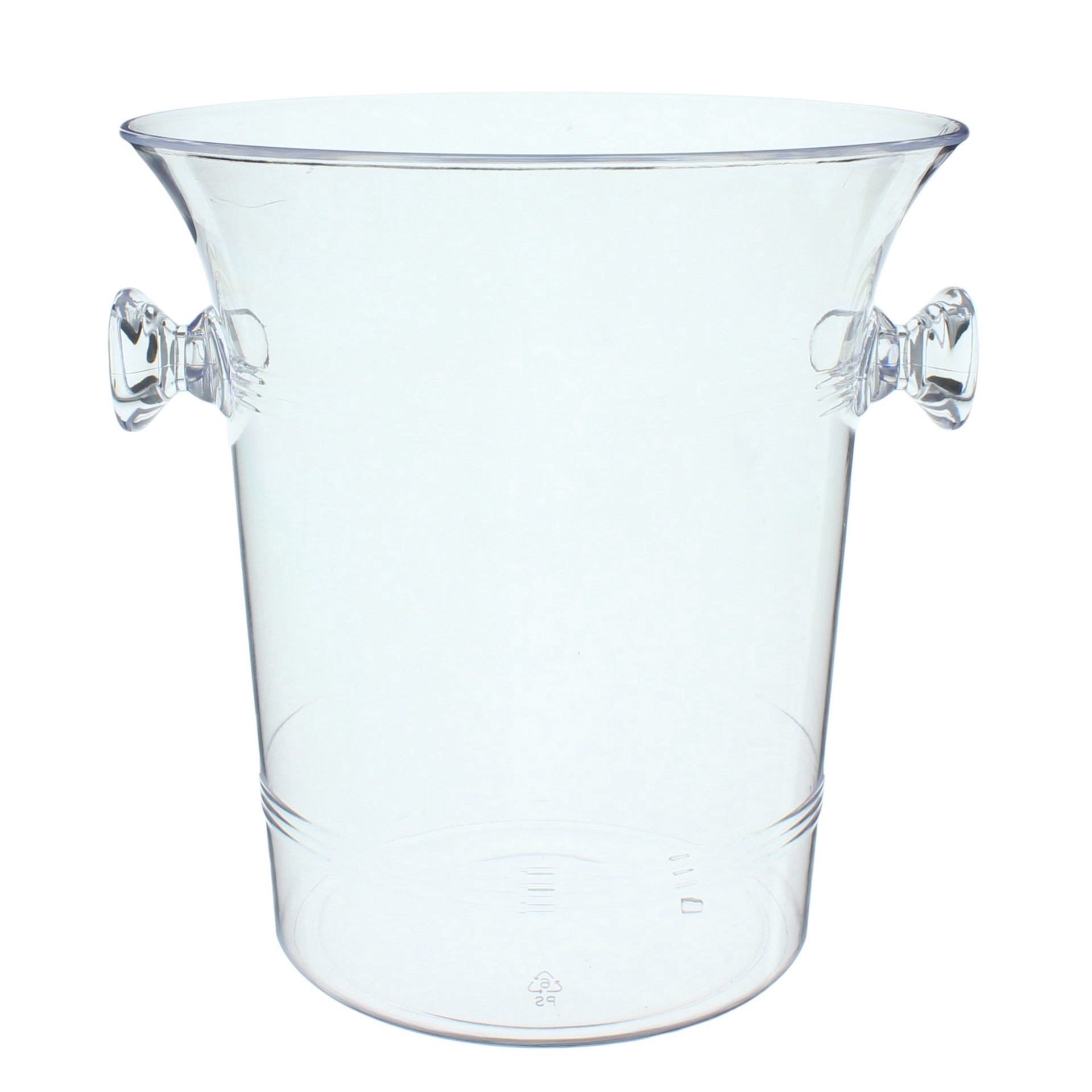 slide 1 of 1, Maryland Plastics Sovereign Clear Ice Bucket, 1 ct