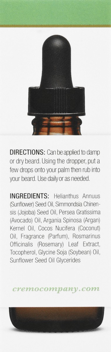 slide 3 of 9, Cremo Astonishingly Superior Revitalizing Wild Mint Beard Oil 1 oz, 1 oz