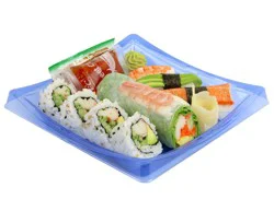 Advanced Fresh Concepts Spring Roll Sushi Combo Box