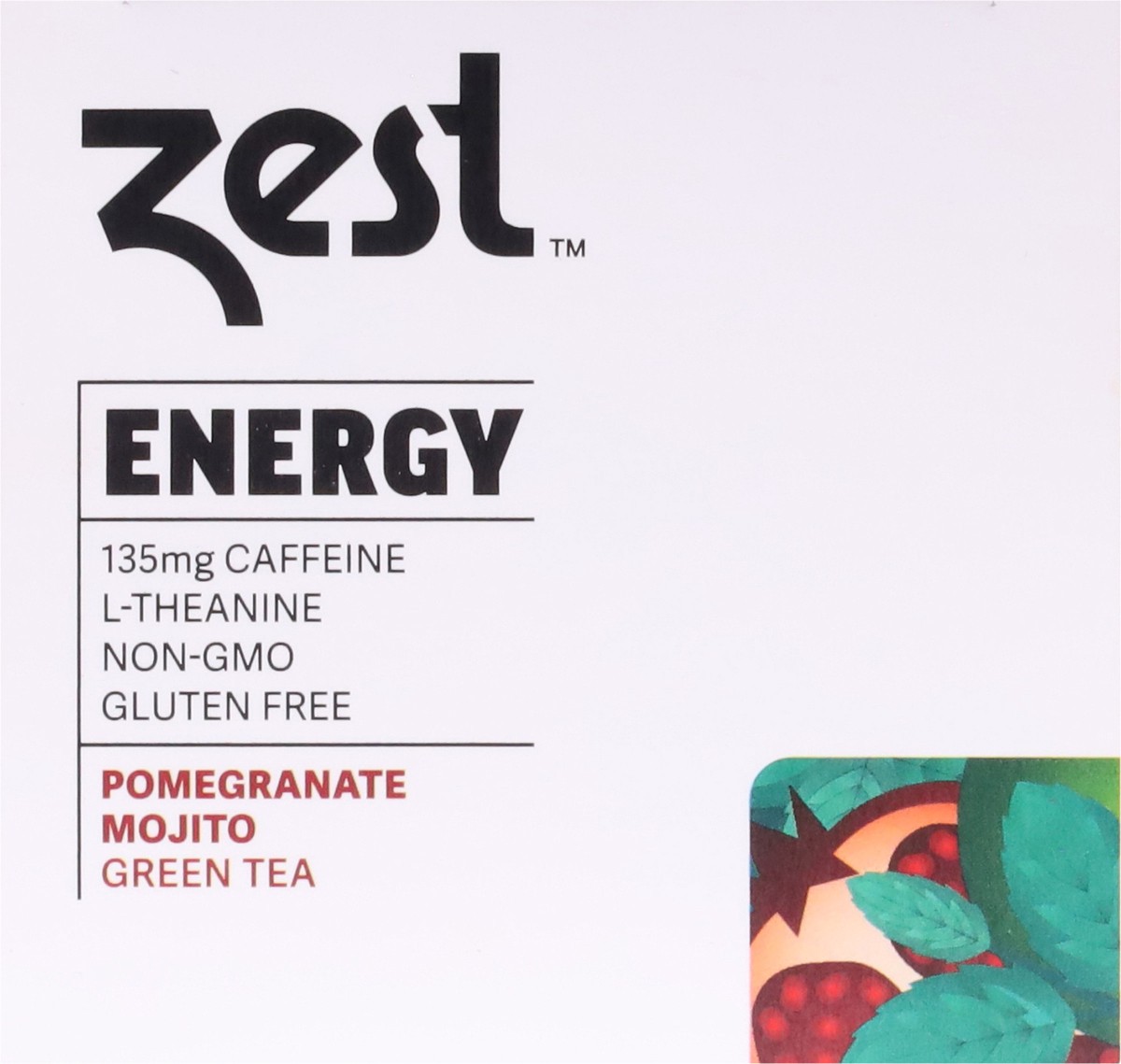 slide 12 of 14, Zest Pomegranate Mojito Green Tea 15 Tea Bags, 15 ct